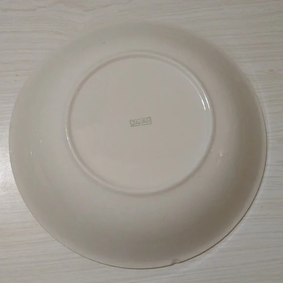 Vintage Ironstone Ware Serving Bowl Hand Crafted Floral Design Made In Japan - Picture 2 of 5